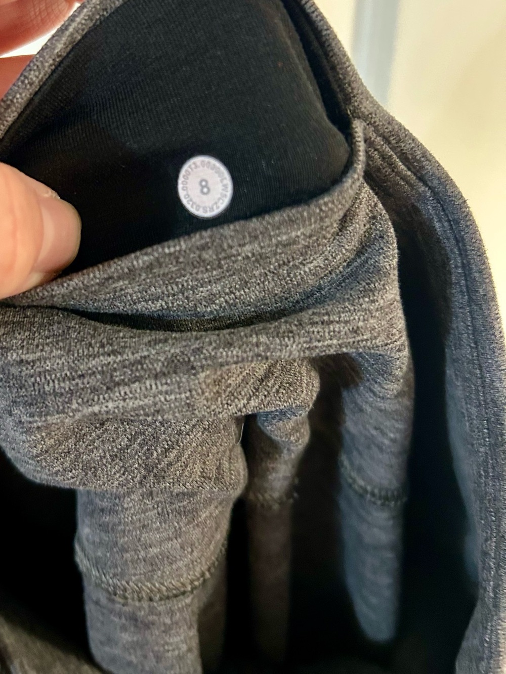 lululemon athletica Men's Dark Heather Gray Jogger Sweatpants - Picture 5 of 6